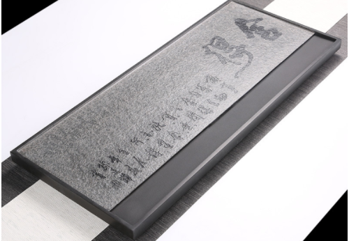 HA-CW乌金石排水茶盘35x80CM