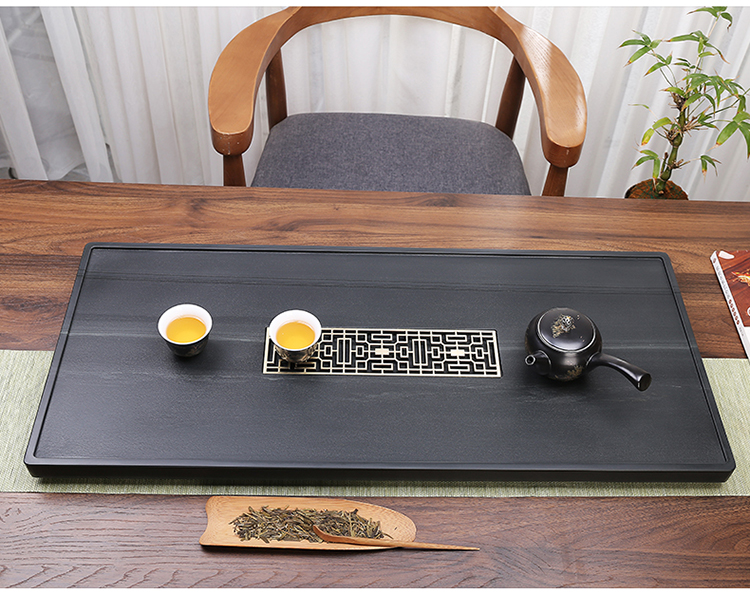 HA-CW乌金石排水茶盘35x80CM