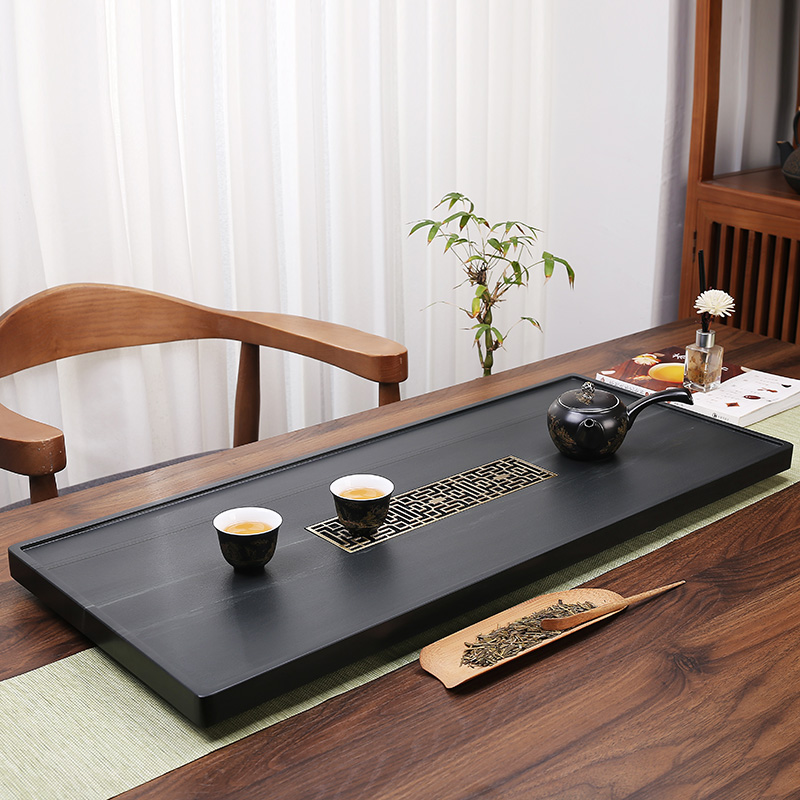 HA-CW乌金石排水茶盘35x80CM